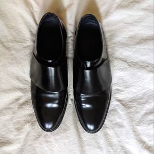 COS black leather women's shoes 38
